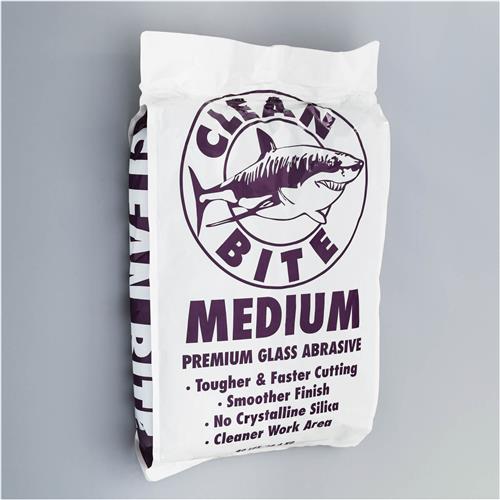 Image for Grizzly T34118 - Clean Bite Sandblasting Media, Medium, 40-lbs.