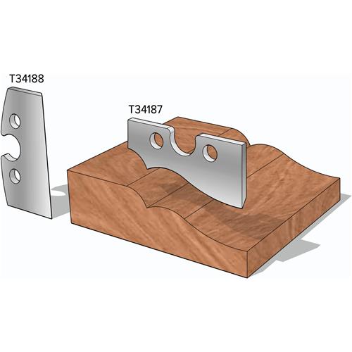 Image for Grizzly T34188 - 1-1/2" Baseboard Bottom Knives, 2-Pk.